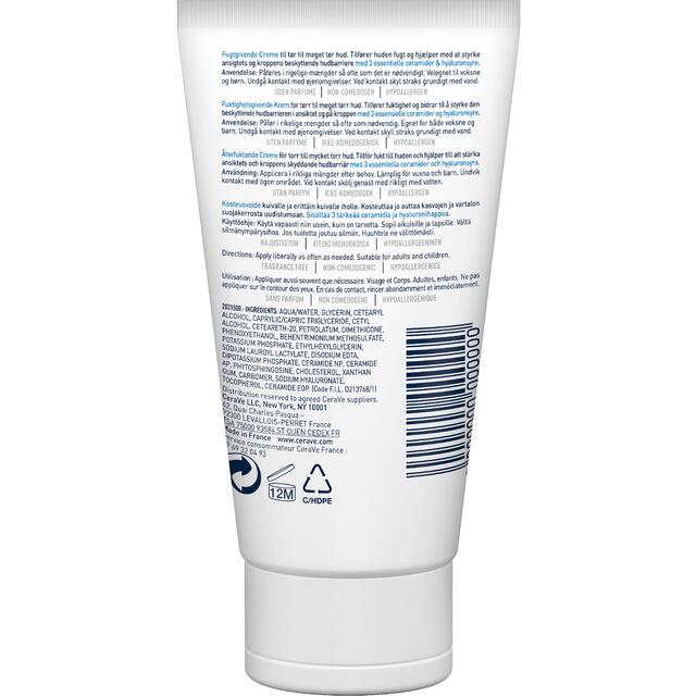 CeraVe Moisturising Cream Tube thumbnail 3