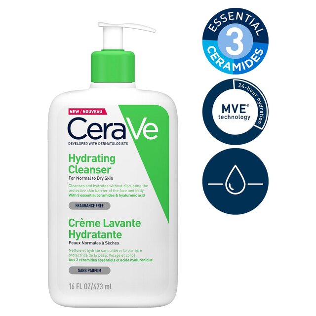 CeraVe Hydrating Cleanser with Hyaluronic Acid thumbnail 7