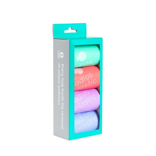 Adios Compostable Dog Poo Bags - Rainbow  thumbnail 2