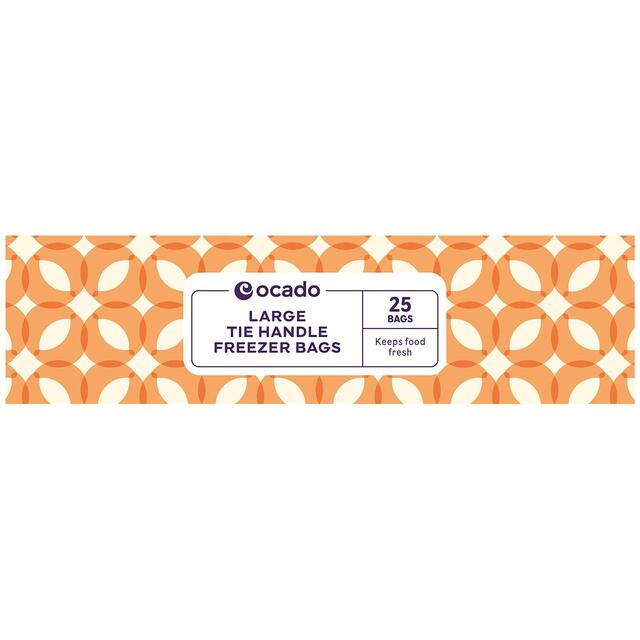 Ocado Large Tie Handle Freezer Bags thumbnail 2