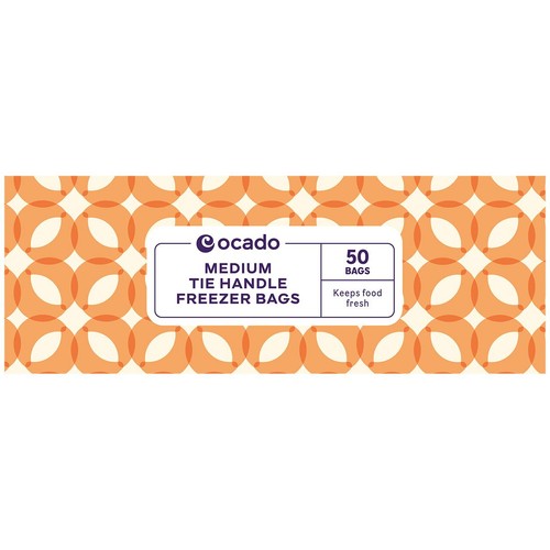 Ocado Medium Tie Handle Freezer Bags thumbnail 2