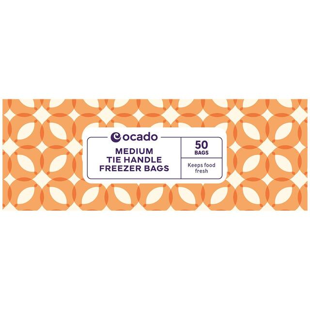 Ocado Medium Tie Handle Freezer Bags thumbnail 2