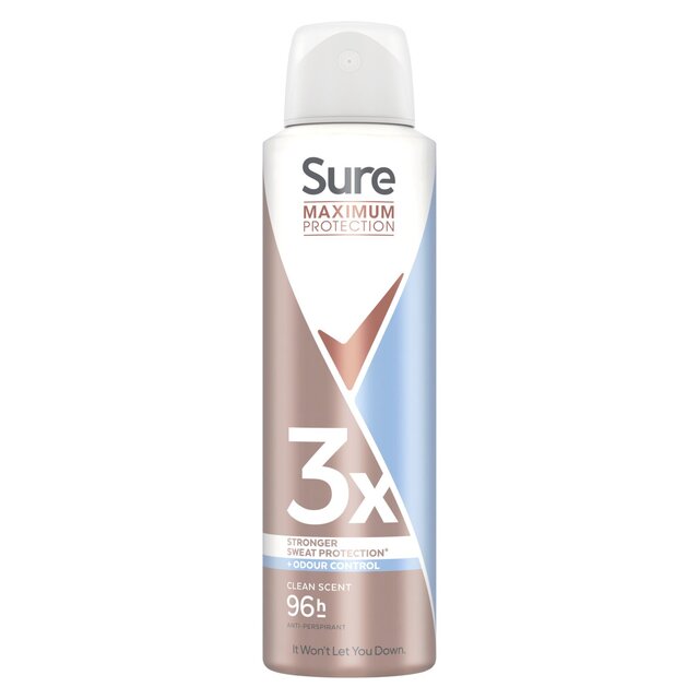Sure Women 96hr  Maximum Protection Clean Scent Anti-Perspirant thumbnail 2