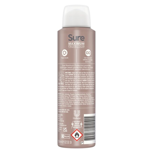 Sure Women 96hr  Maximum Protection Clean Scent Anti-Perspirant thumbnail 5