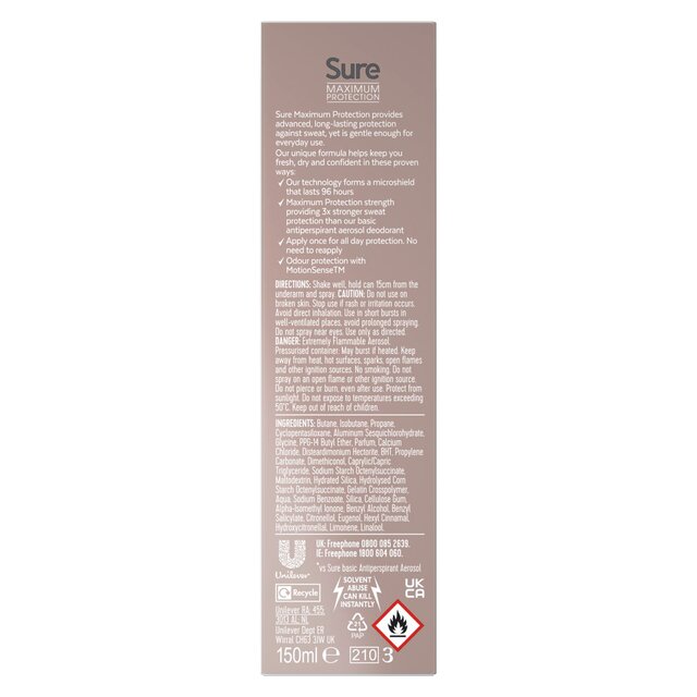Sure Women 96hr  Maximum Protection Confidence Anti-Perspirant thumbnail 3