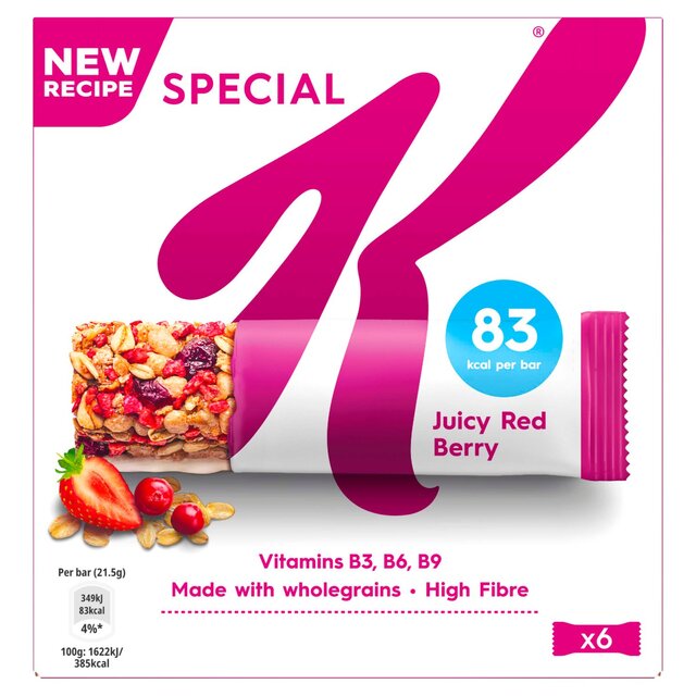 Kellogg's Special K Red Berry Cereal Bars thumbnail 2