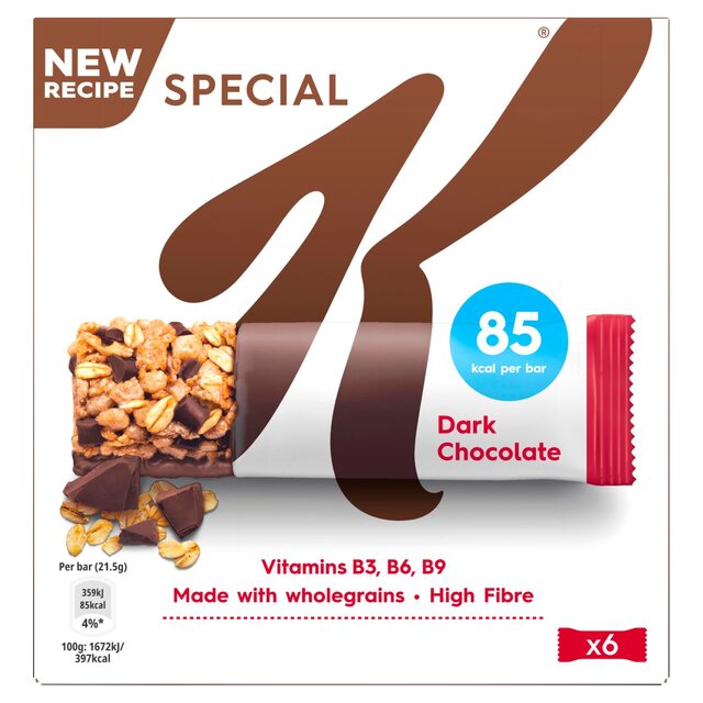 Kellogg's Special K Dark Chocolate Cereal Bars thumbnail 2