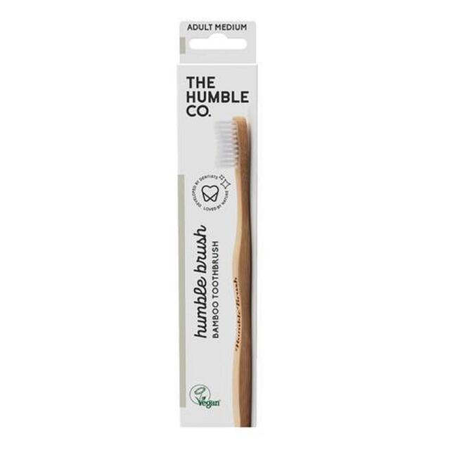 Humble Bamboo Toothbrush Medium - Mixed Colours thumbnail 2