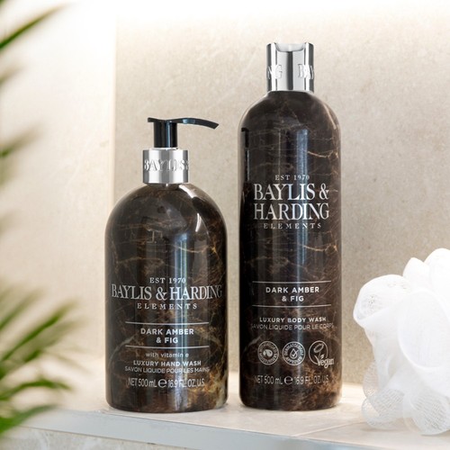Baylis & Harding Elements Body Wash - Dark Amber & Fig thumbnail 2