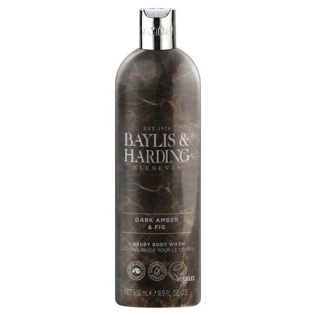 Baylis & Harding Elements Body Wash - Dark Amber & Fig
