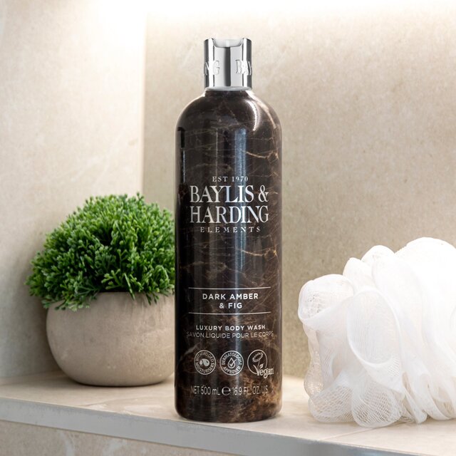 Baylis & Harding Elements Body Wash - Dark Amber & Fig thumbnail 3