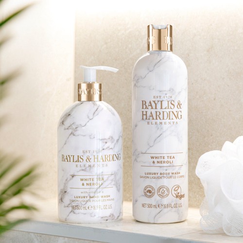 Baylis & Harding Elements Body Wash - White Tea & Neroli thumbnail 2