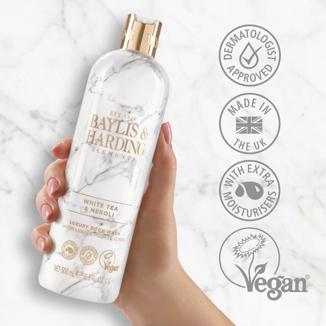 Baylis & Harding Elements Body Wash - White Tea & Neroli thumbnail 4
