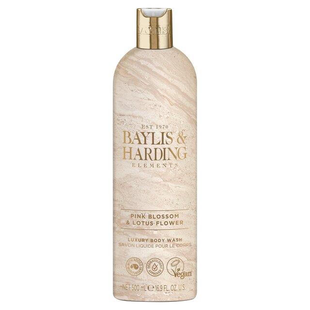 Baylis & Harding Elements Body Wash - Pink Blossom & Lotus Flower