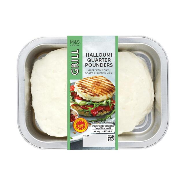 M&S Grill Halloumi Quarter Pounders thumbnail 2
