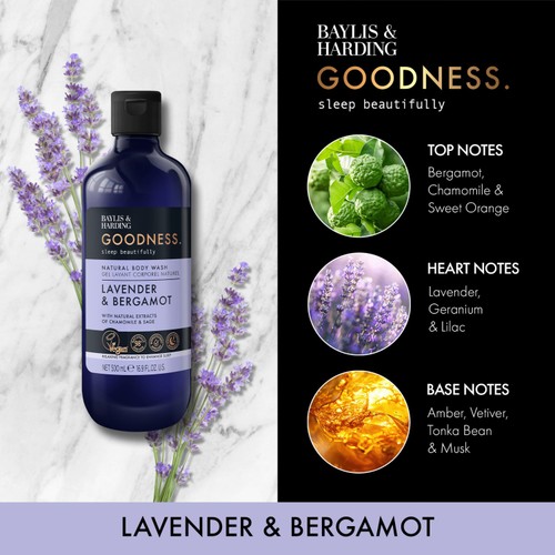 Baylis & Harding Goodness Sleep Body Wash thumbnail 2