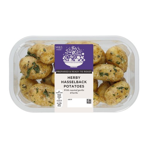 M&S Herby Hasselback Potatoes thumbnail 2