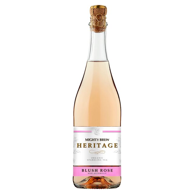 Mighty Brew Heritage Blush Rose Organic Kombucha