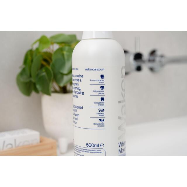 Waken Whitening Mouthwash PepperMint thumbnail 3