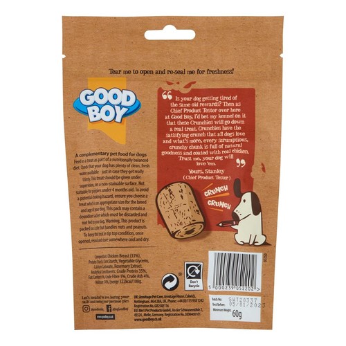 Good Boy Crunchies Chicken Reward Dog Treats thumbnail 2