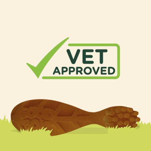 Good Boy Chompers Large Daily Dental Toothbrush Chew Dog Treat thumbnail 4