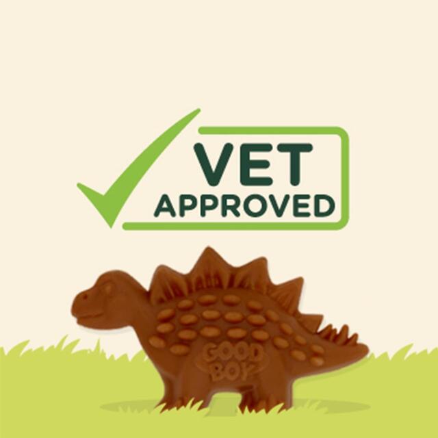 Good Boy Chompers Daily Dental Dino Chew Dog Treat thumbnail 4