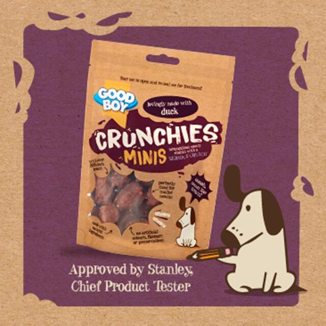 Good Boy Crunchies Duck Mini Reward Dog Treats thumbnail 7