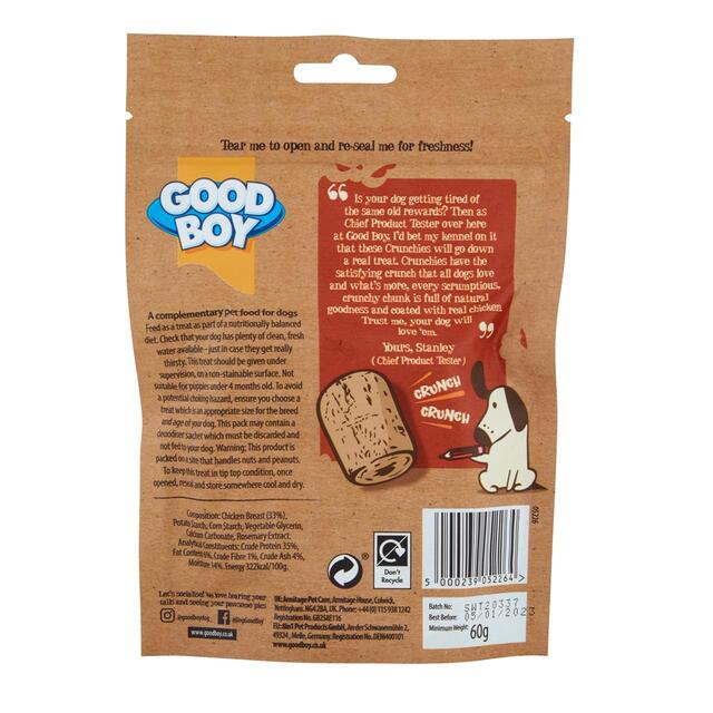 Good Boy Crunchies Chicken Mini Reward Dog Treats thumbnail 2