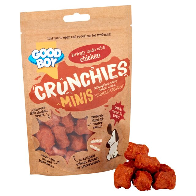 Good Boy Crunchies Chicken Mini Reward Dog Treats thumbnail 3