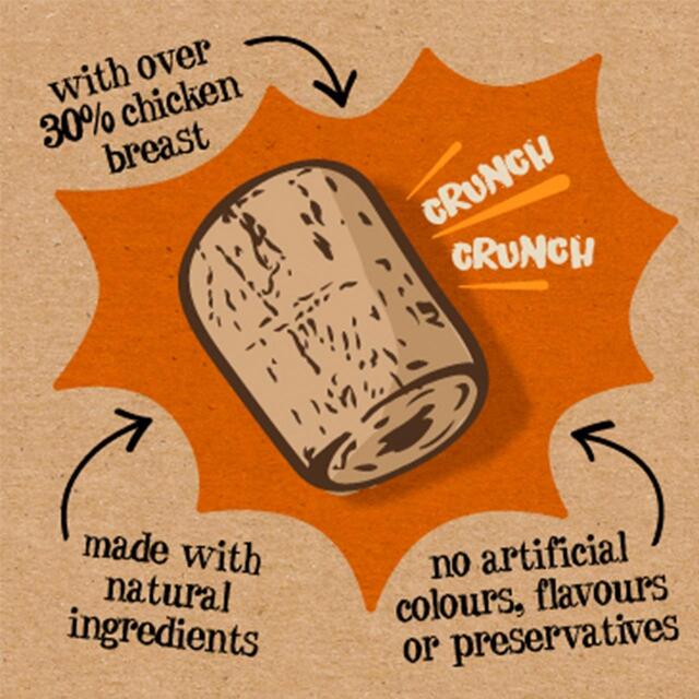 Good Boy Crunchies Chicken Mini Reward Dog Treats thumbnail 4