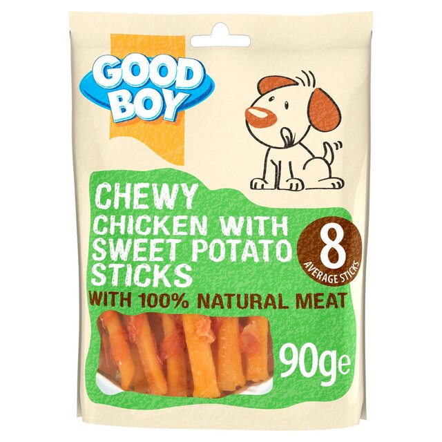 Good Boy Chicken & Sweet Potato Stick Chew Dog Treats