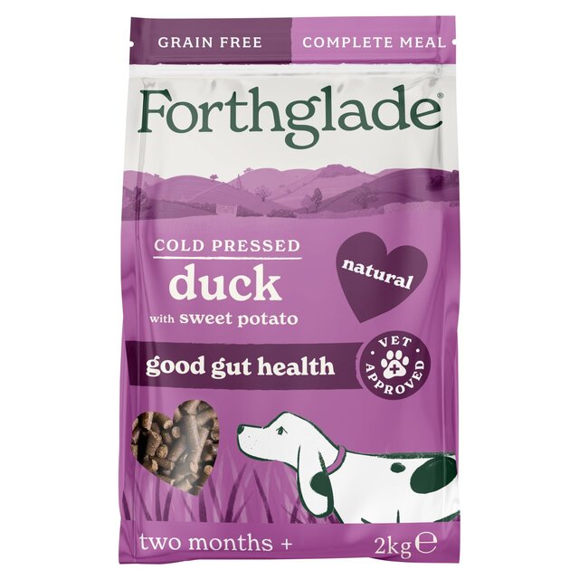 Forthglade Natural Grain Free Duck Cold Pressed Dry Dog Food