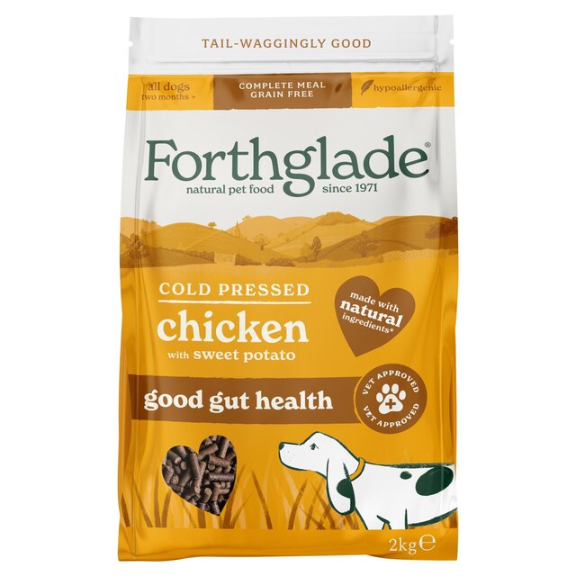 Forthglade Natural Grain Free Chicken Cold Pressed Dry Dog Food