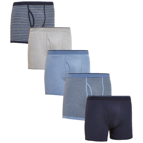 M&S Cool & Fresh Stripe Trunks, XL