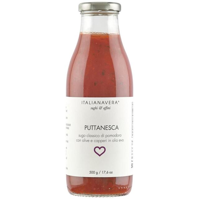 Italianavera Puttanesca Olive & Caper Pasta Sauce