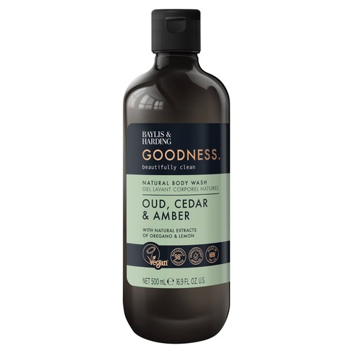 Baylis & Harding Goodness Oud, Cedar & Amber Body Wash
