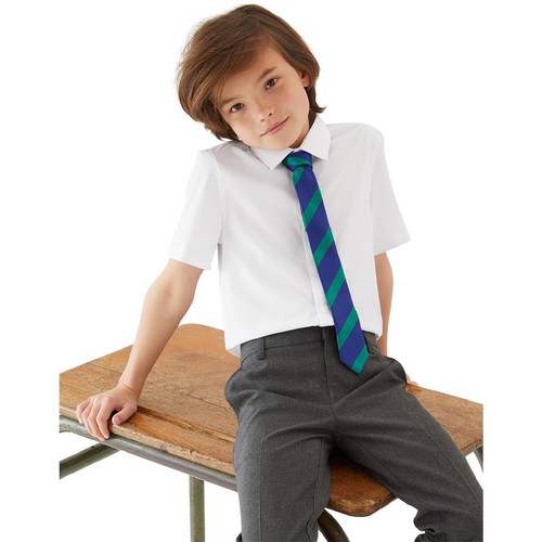 M&S Boys 3 Pack Slim Fit Shirt 3-4 Y thumbnail 2