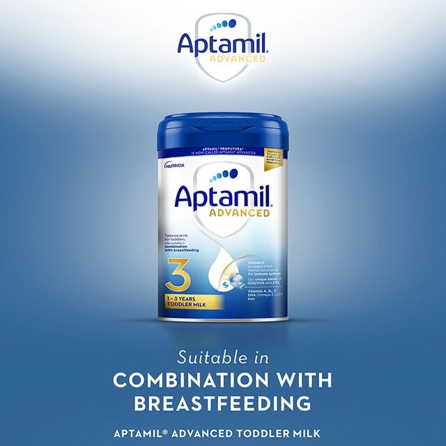Aptamil Advanced 3 Toddler Milk Formula Powder 1-3 Years thumbnail 6