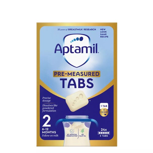 Aptamil 2 Follow On Baby Milk Formula Tabs 6-12 Months  thumbnail 2