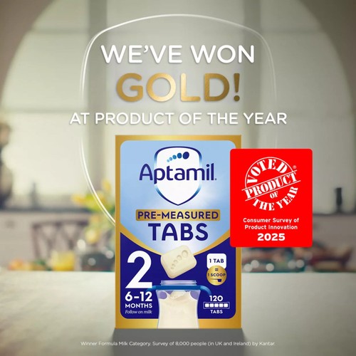 Aptamil 2 Follow On Baby Milk Formula Tabs 6-12 Months  thumbnail 6
