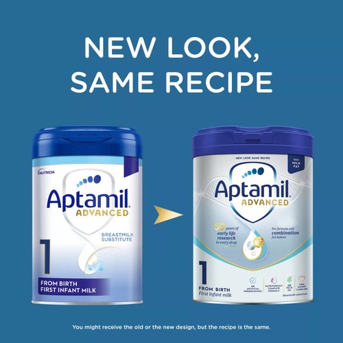 Aptamil Advanced 1 First Infant Baby Milk Formula Powder From Birth thumbnail 2