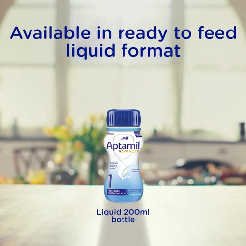Aptamil Advanced 1 First Infant Baby Milk Formula Powder From Birth thumbnail 6