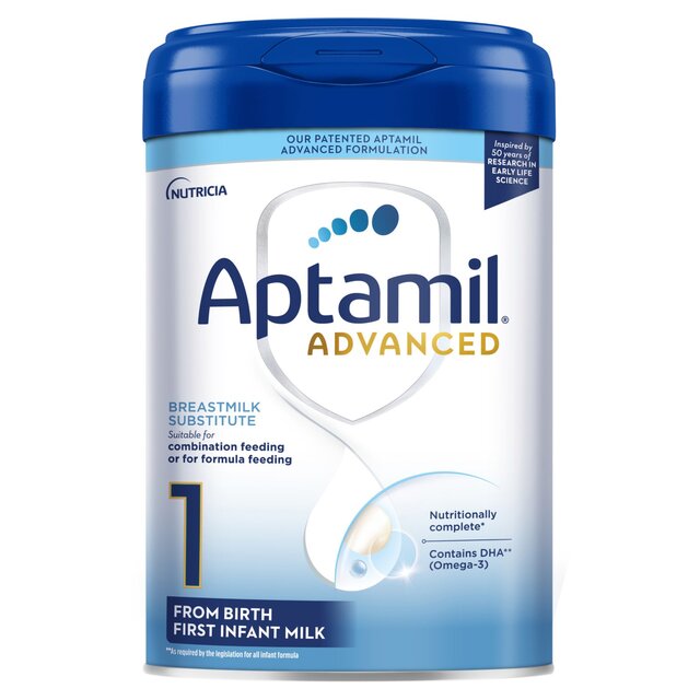 Aptamil Advanced 1 First Infant Baby Milk Formula Powder From Birth thumbnail 2