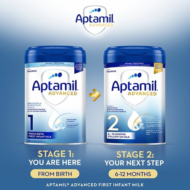 Aptamil Advanced 1 First Infant Baby Milk Formula Powder From Birth thumbnail 5