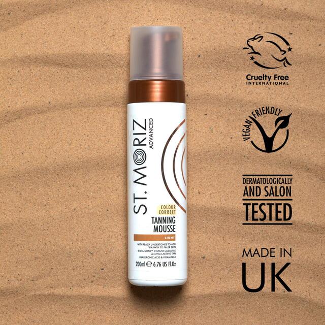 St Moriz Advanced Colour Correcting Tanning Mousse Light thumbnail 3