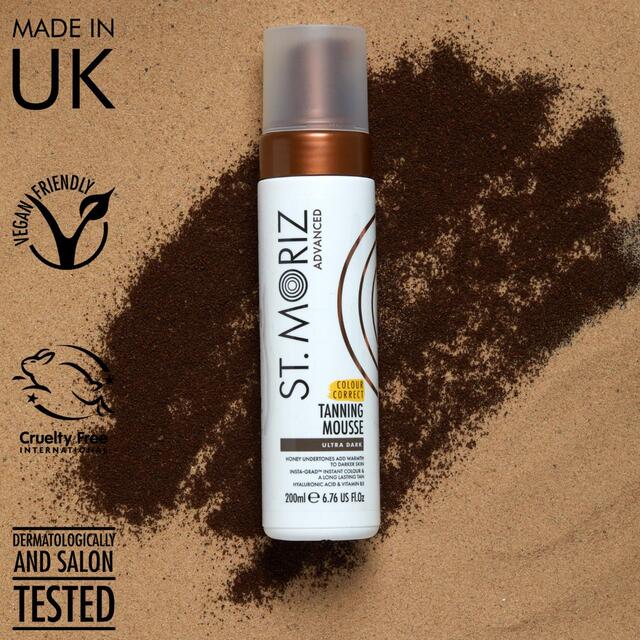St Moriz Advanced Colour Correcting Tanning Mousse Ultra Dark thumbnail 2