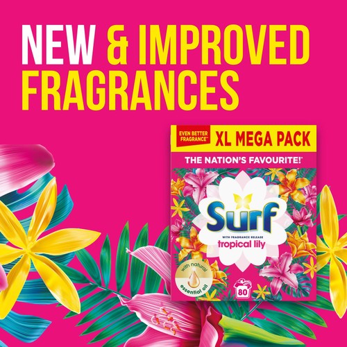 Surf Washing Powder Tropical Lily 75 Washes thumbnail 3