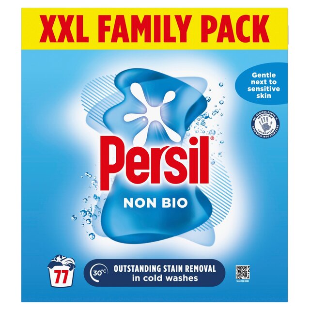 Persil Fabric Cleaning Washing Powder Non Bio 77 Washes thumbnail 2