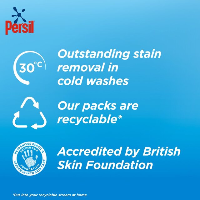 Persil Fabric Cleaning Washing Powder Non Bio 77 Washes thumbnail 5