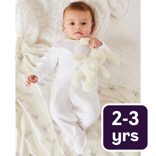 M&S 5P Sleepsuits 2-3Y